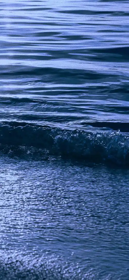 蓝色格调意境摄影高清手机壁纸