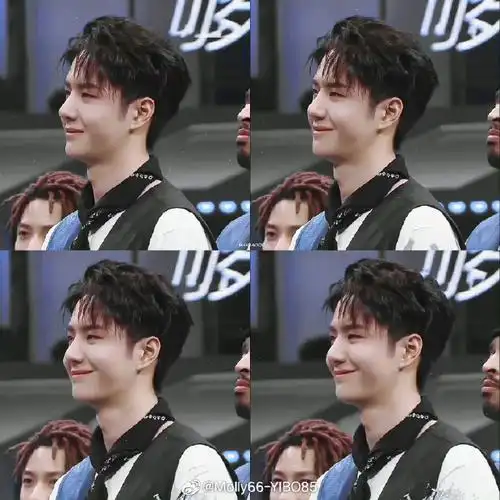 台上酷盖台下奶盖王一博是也～#王一博##王一博酷盖