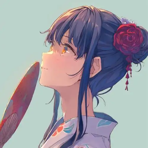 如此绝美的侧颜动漫女生头像合集,你确定不来一张