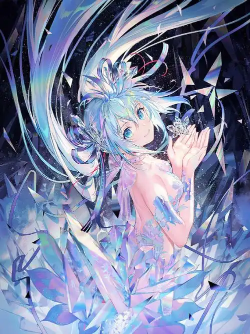 今天是初音未来的生日,祝我老婆大宇宙歌姬天使生日快乐[脸红]