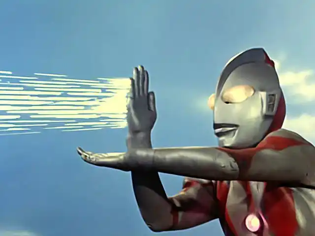 以前的奥特曼光线特效