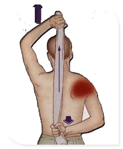 颈部·肩部拉伸图片大集锦