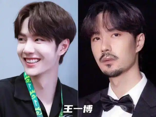 王一博属于冷艳型的帅哥,部分人很难get到他帅的点,认为他脸型过长