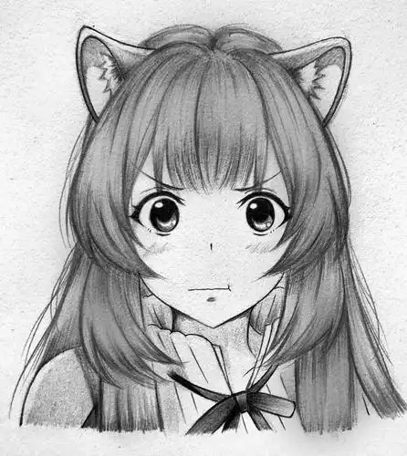 素描动漫手绘满足了我二次元的幻想