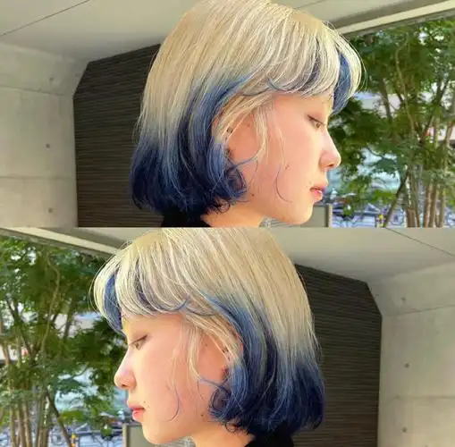 爆顶染反渐变染发