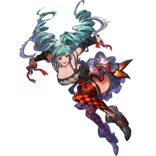 少女执行官角色原画动漫人物二次元角色