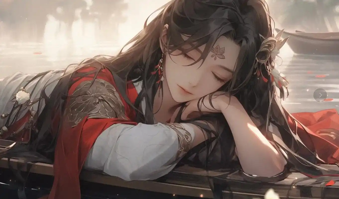 古风,一袭红衣尽风华