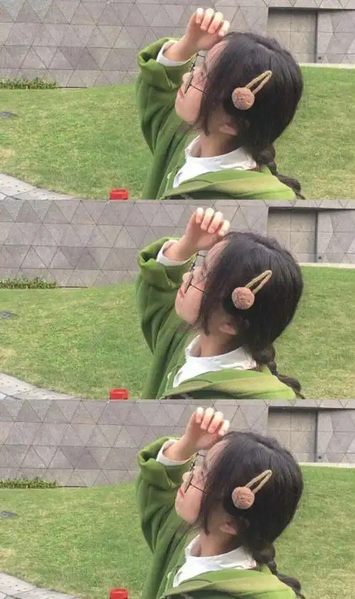 三宫格壁纸小姐姐