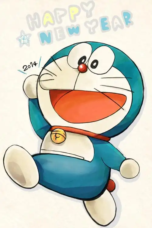 iphone壁纸萌物可爱背景哆啦a梦