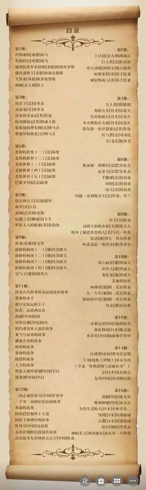 有人把97部世界名著画成了连环画