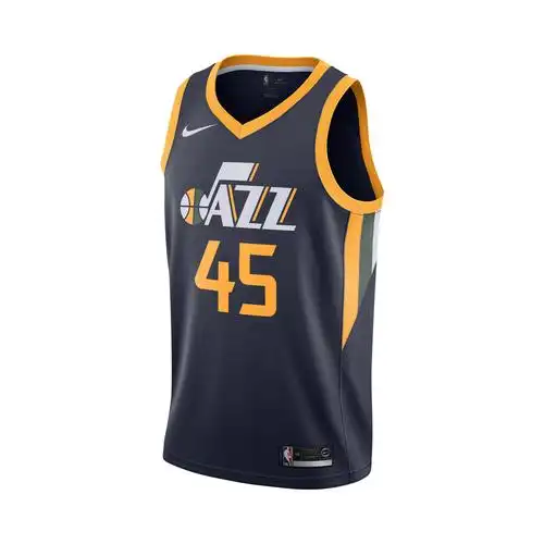 nike 米切尔 爵士队 45号球衣