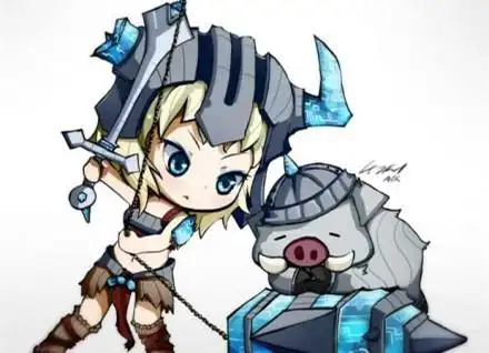 q版猪女你的猪抢镜了