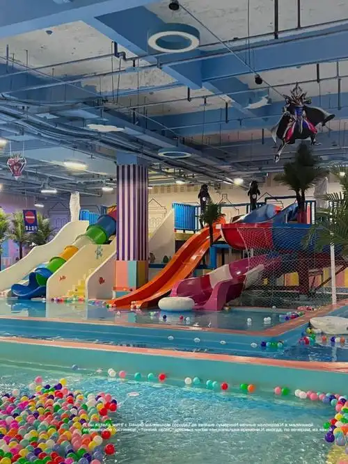 温州水悦汤城·室内水上乐园,四季恒温,全年运营