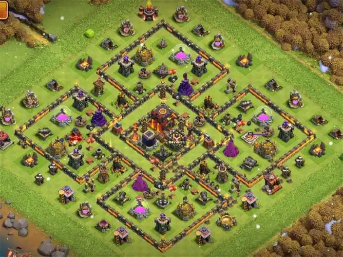 10本基本无敌,部落冲突阵型分享,10本基本无敌分享链接,10本基本无敌