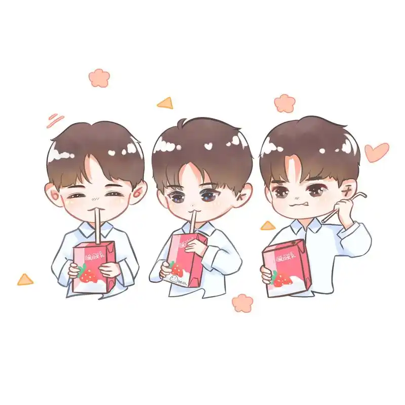 饭绘酸酸甜甜添福啵,草莓味宝贝贼软萌