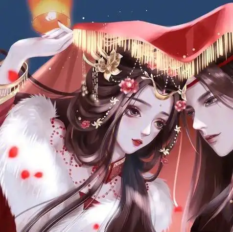 古风情侣头像.二