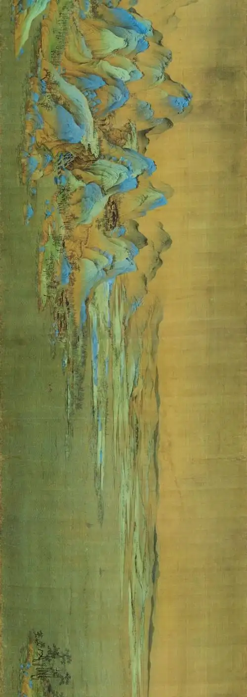 艺术荐丨千里江山图超高清全卷附赠原文件