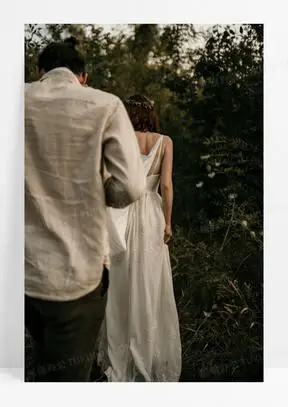 户外婚纱照背影图片 户外婚纱照背影图片大全