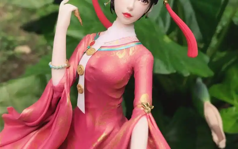 【超轻粘土】古风女子制作练习_哔哩哔哩 (゜-゜)つロ 干杯~-bilibili