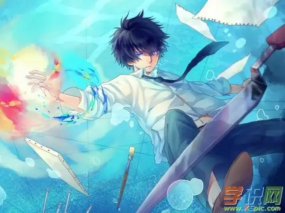 帅气的男动漫人物图片_超帅动漫男生图片(2)