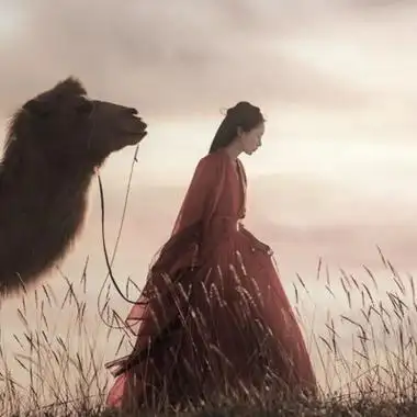 唯美古风好看女生微信头像来日方长只差一个你