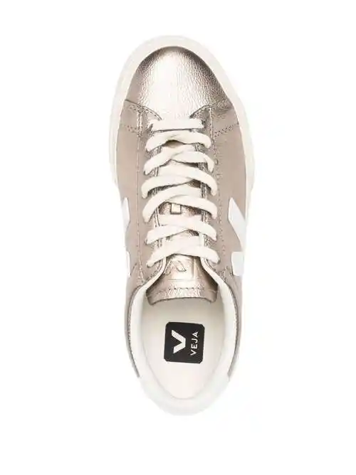 veja esplar 金属感低帮运动鞋