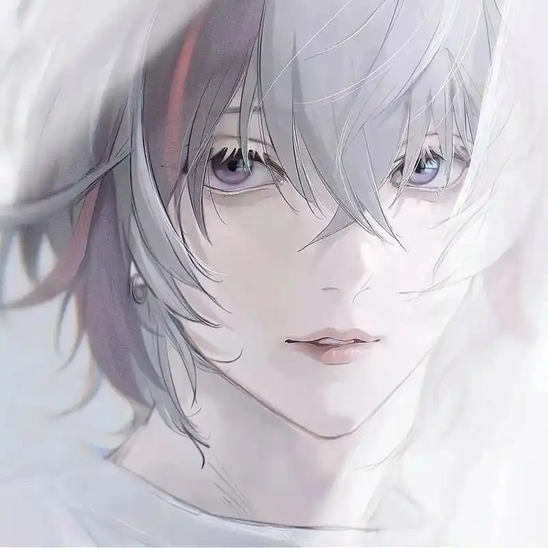 痞帅动漫男头像 美好的一天开始了,今日份的快乐在于积极向上热爱