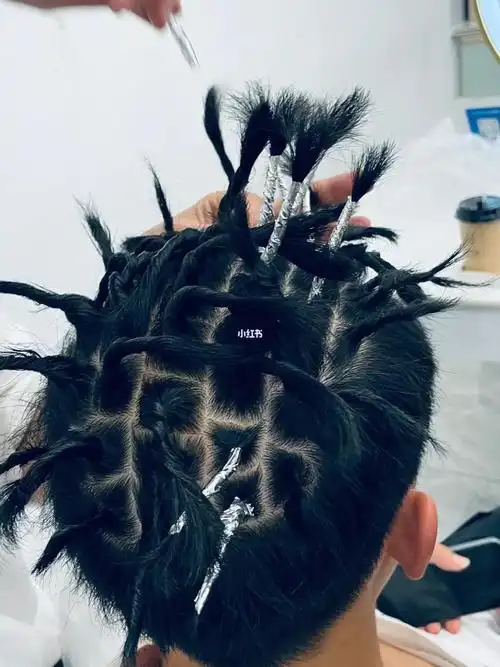 男生烟花摩根烫,简单又好看