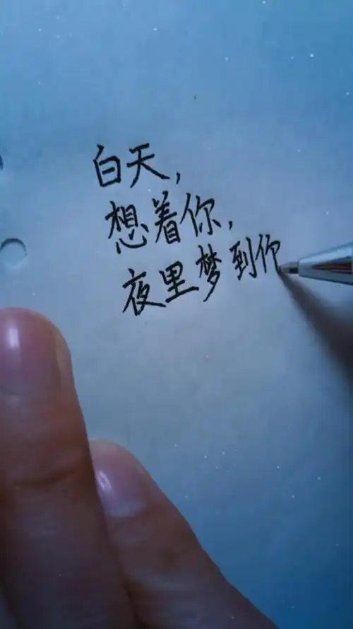 白天想着你,夜里梦到你,爱上你……#情感文字 #人生