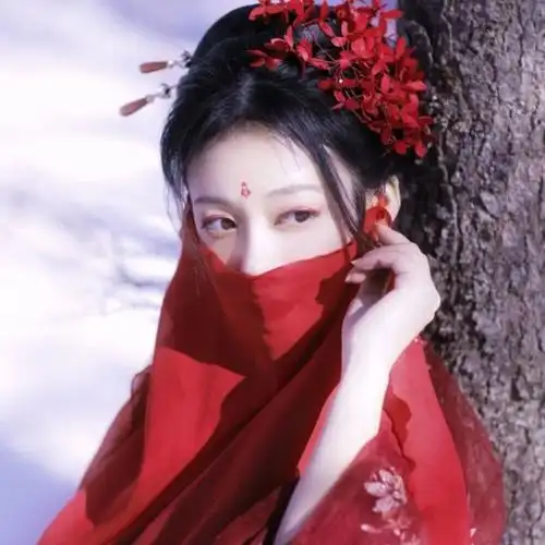 【100张】好看到惊艳的真人古风女生头像