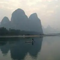 大气山川河流微信头像图片点击鼠标右键下载