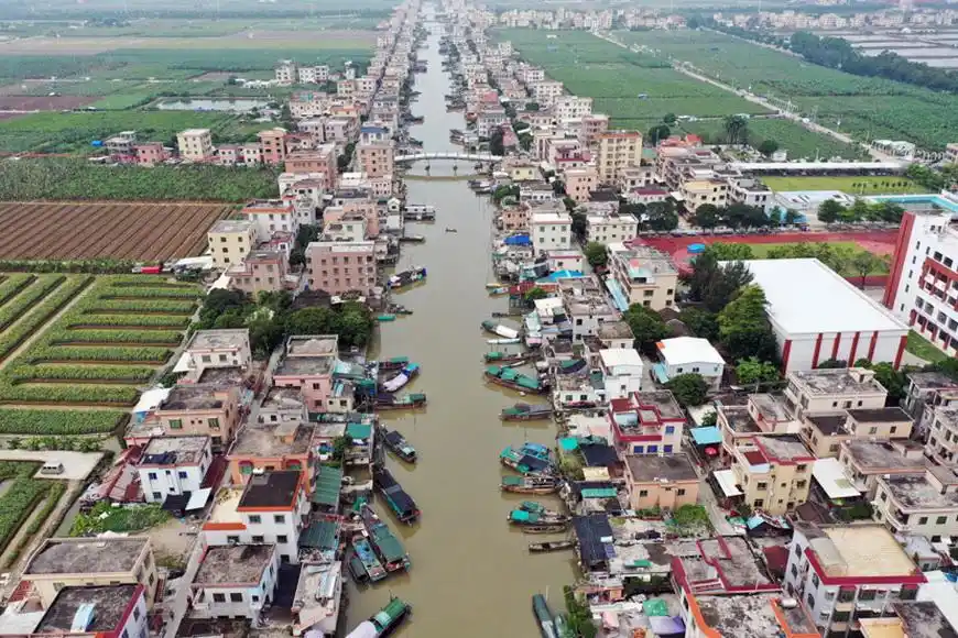 广州南沙万顷沙镇十四涌巡河通道7月底贯通|南沙_新浪新闻