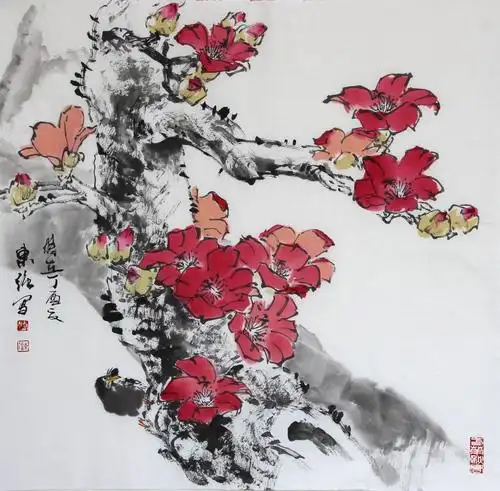 木棉花 68*68cm