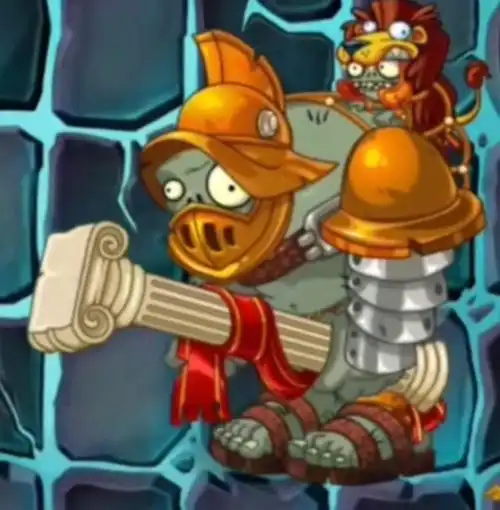 最全僵尸测评: 1.罗马巨人僵尸 血量:3600