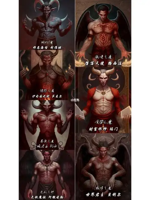 西方神话七大恶魔