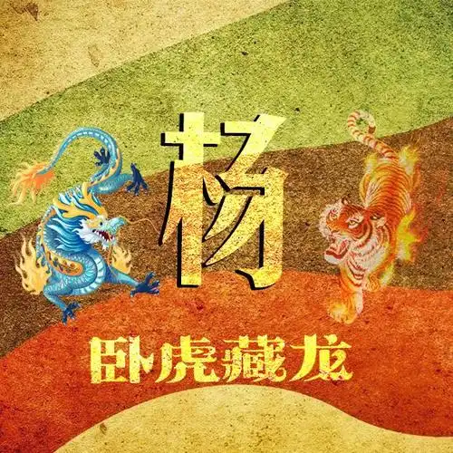 45张姓氏微信头像:左青龙右猛虎,霸气!