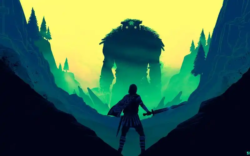 心灵神作《旺达与巨像》重制版预告 实机演示_哔哩哔哩 (゜-゜)つロ