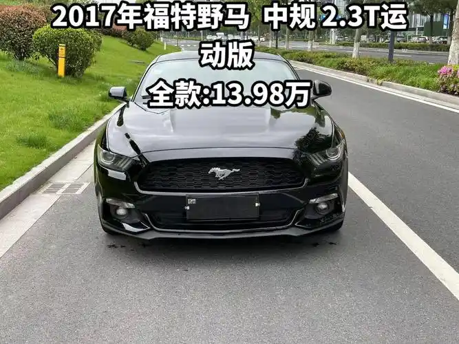98万】新到, 2017年  福特野马  中规 2.3t运动版  新车指导价40.