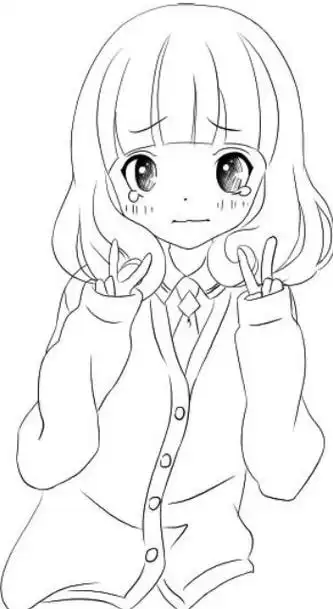 step 06 给人物上身添加一层阴影,添加时要找准因光源照射所造成的