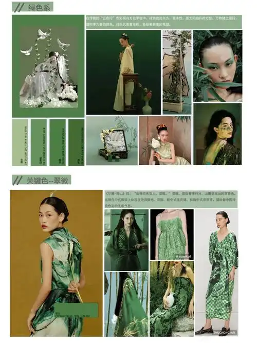 服装设计大赛毕业设计主题色彩趋势