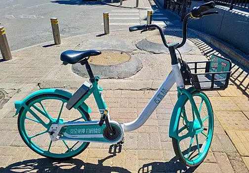 青桔共享单车图片_青桔共享单车图片大全_青桔共享单车图片素材