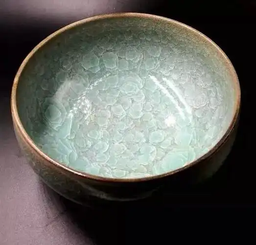 北宋官窑 梅花冰片 微观雅赏