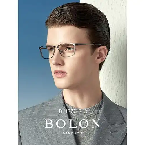 bolon暴龙2020年新品钛金属光学镜架潮流时尚近视眼镜框男款bj1377