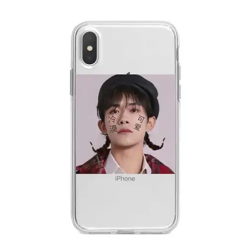 易烊千玺手机壳周边签名适用于华为nova荣耀苹果vivooppo三星小米骏虹