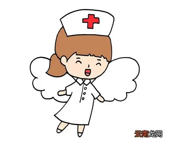 漂亮的白衣天使教程简笔画怎么画步骤教程