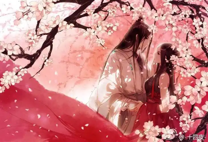 手绘古风情侣 - 堆糖,美图壁纸兴趣社区