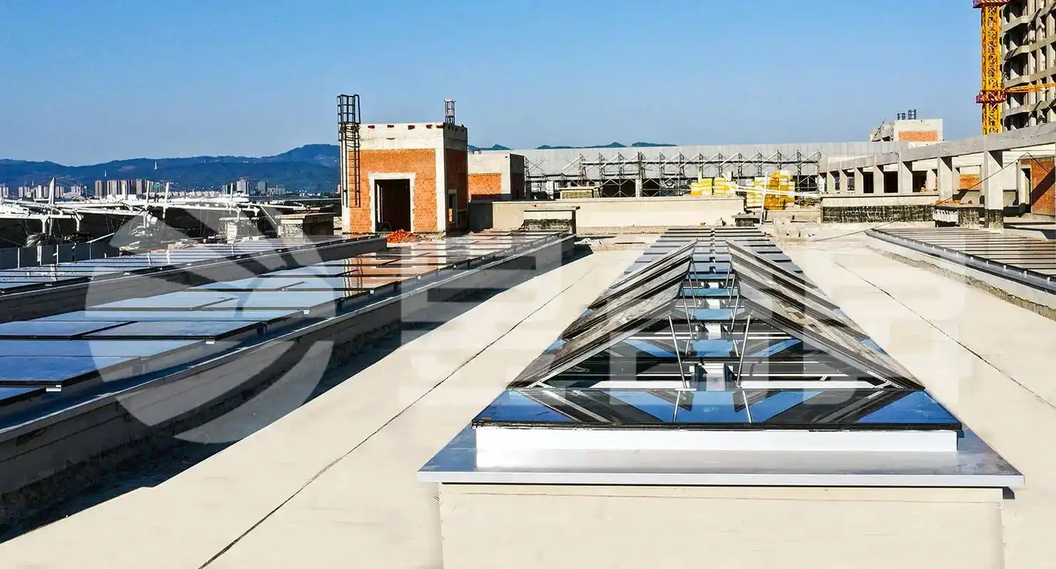 一字型电动采光排烟天窗两大设计亮点.在当今建筑工程领域中,一 - 抖