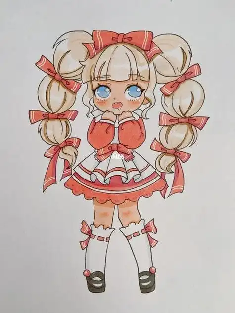 女生头像简笔画|简单可爱女孩卡通手绘人物头像教程画画女孩动漫人物