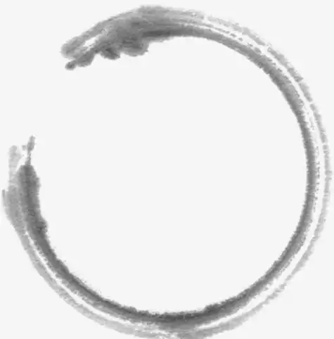 ps怎么绘制一个水墨圆圈的效果ps水墨圆