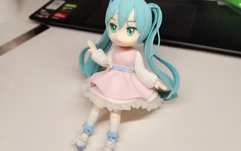 【初音未来】超轻粘土手办自制